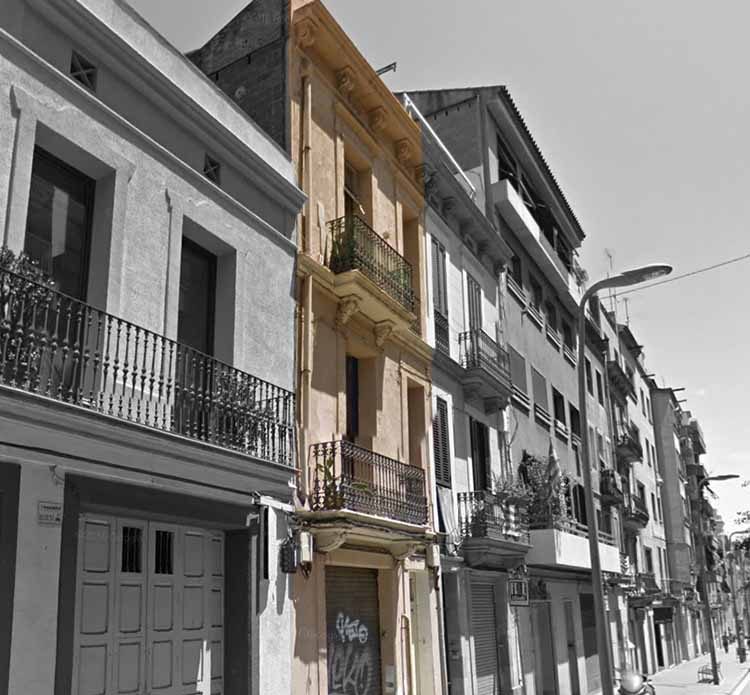 Olzinelles 37 — Edificio adquirido por MK Premium en Barcelona