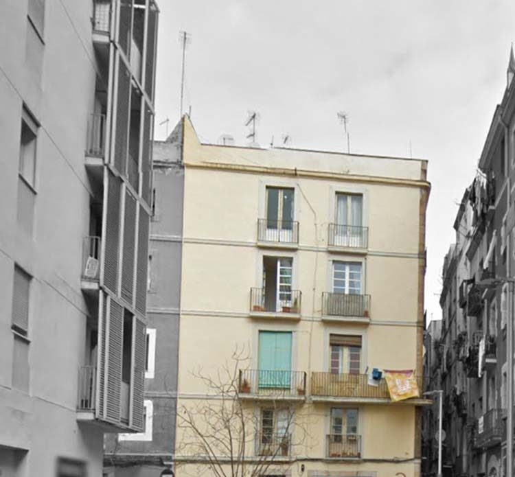 Sant Rafael 2 — Edificio adquirido por MK Premium en Barcelona