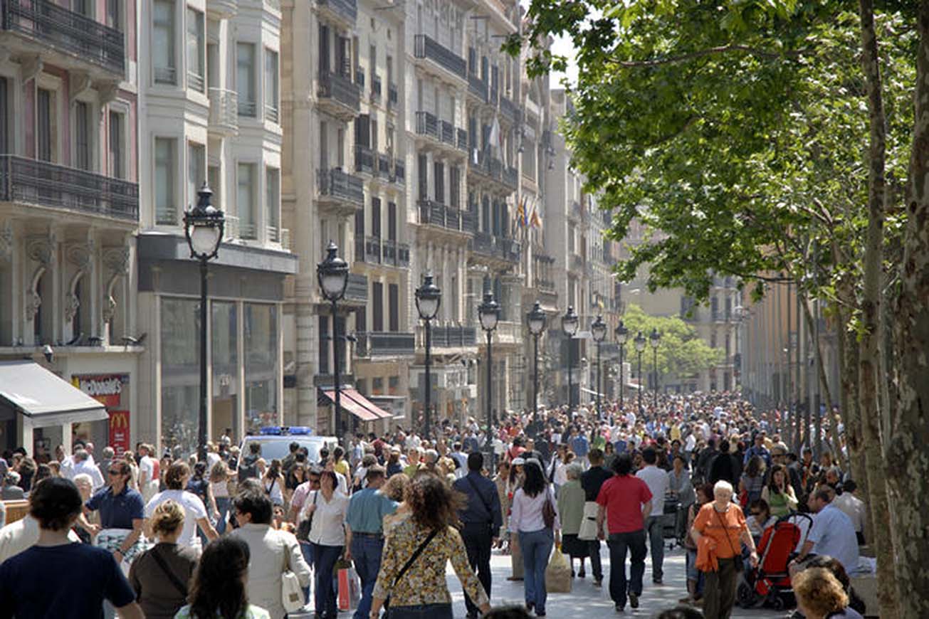 La barcelonesa Portal del Ángel es la calle mas cara de España